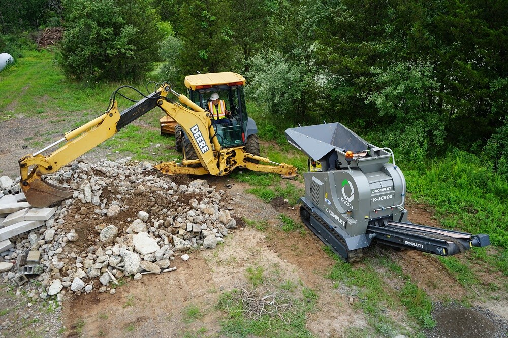 concrete crusher