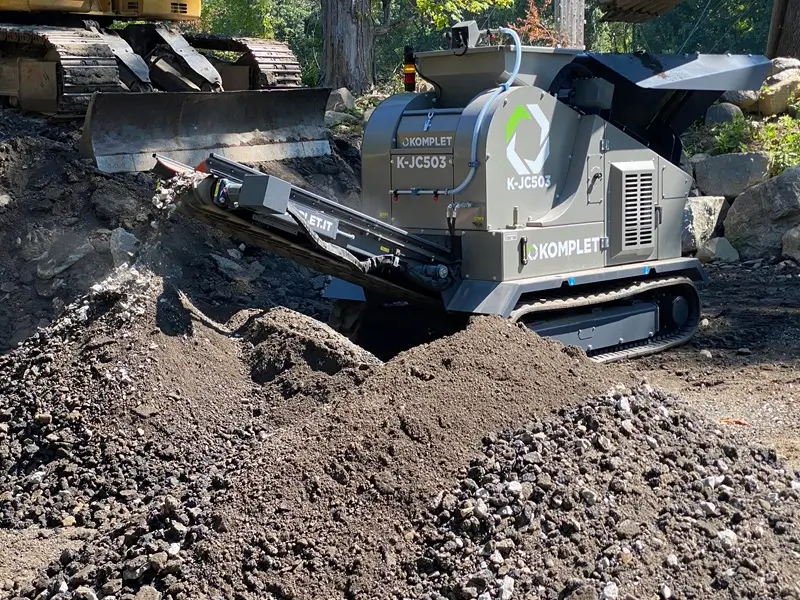Small Jaw Crushers for Processing Concrete and Asphalt Debris A Basic Guide - Komplet America