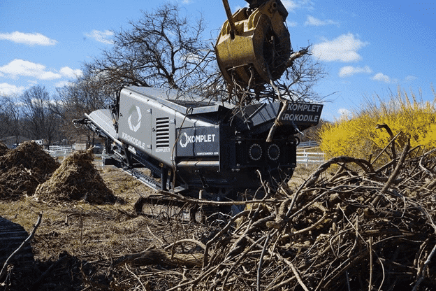 Komplet Krokodile Mobile Slow Speed Shredder - Komplet America