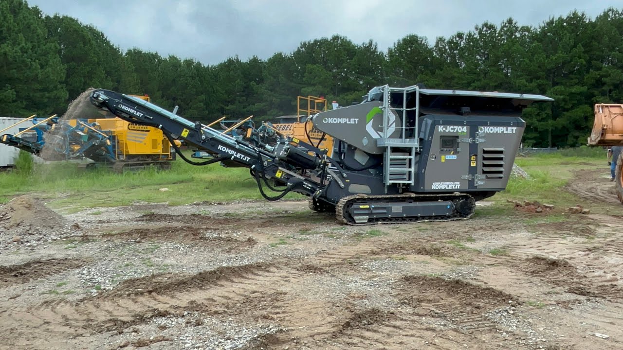 portable rock crushers