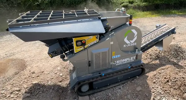 K-JC 503 Mini Mobile Jaw Crusher | Komplet America